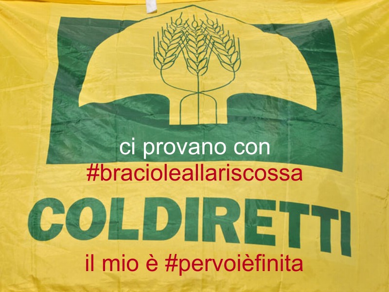 La Coldiretti lancia l’hashtag #bracioleallariscossa le tentano tutte!